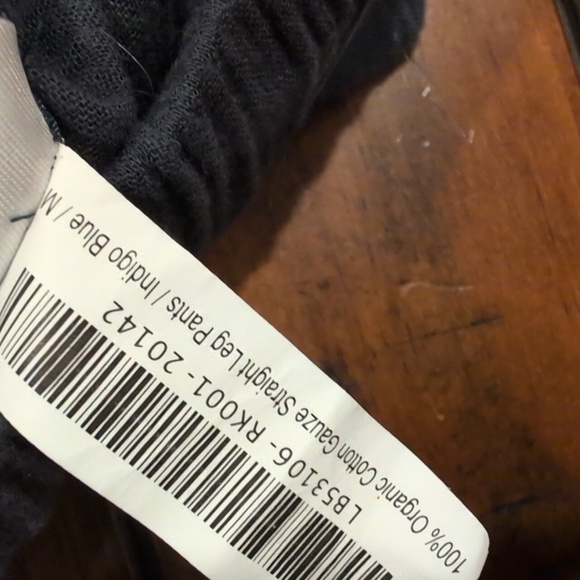 Quince Organic Cotton Gauze Straight Leg Pant - Picture 6 of 8